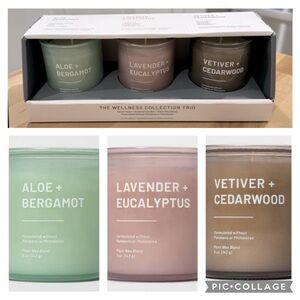 Threshold scented candle set